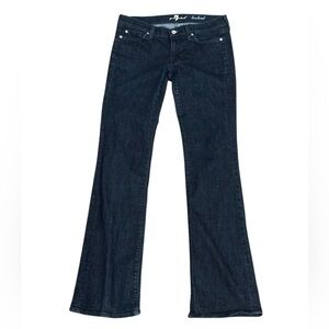 7 For All Mankind Low Rise Bootcut Jeans